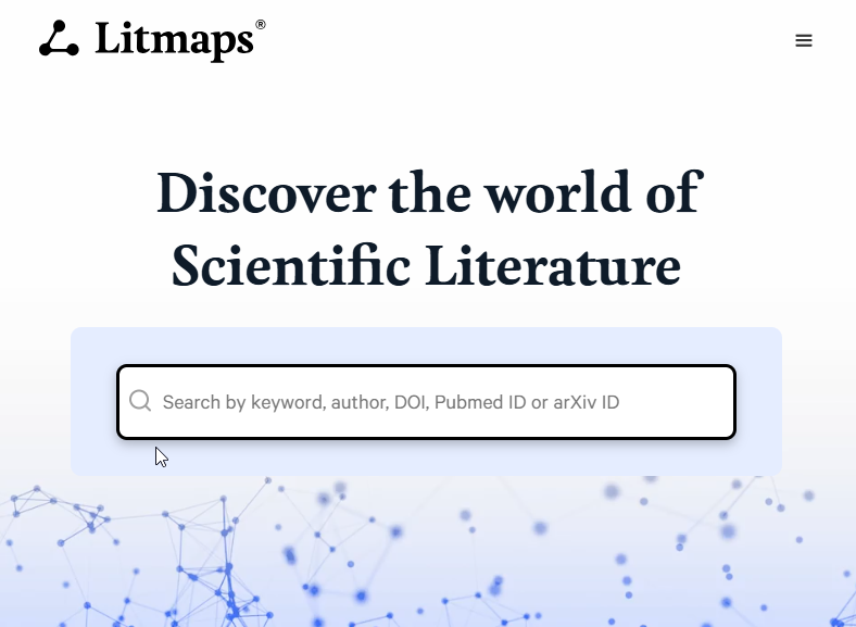 LitMaps Homepage
